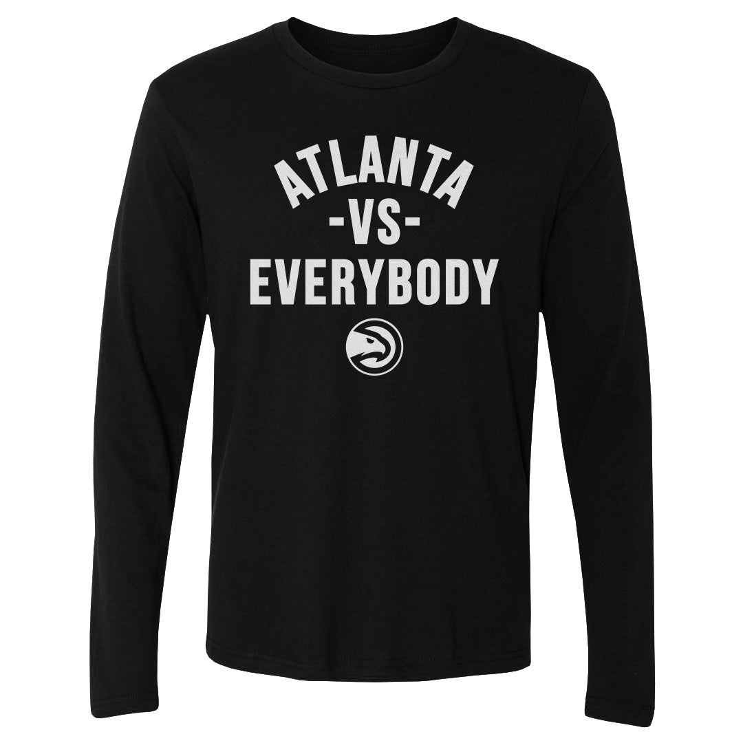 Atlanta Hawks Men's Long Sleeve T-Shirt | 500 LEVEL