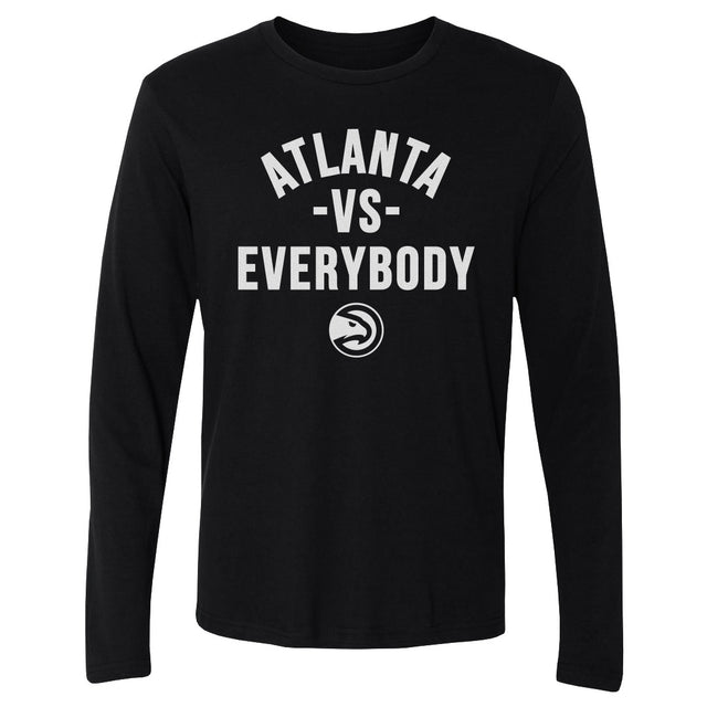 Atlanta Hawks Men's Long Sleeve T-Shirt | 500 LEVEL