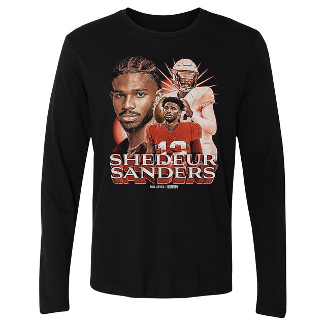 Shedeur Sanders Men's Long Sleeve T-Shirt | 500 LEVEL