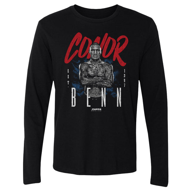 Conor Benn Men's Long Sleeve T-Shirt | 500 LEVEL
