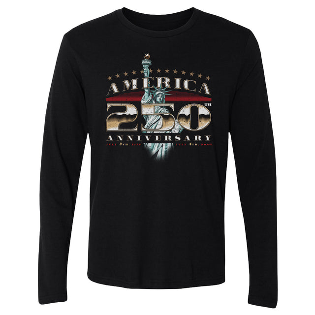 USA Men's Long Sleeve T-Shirt | 500 LEVEL