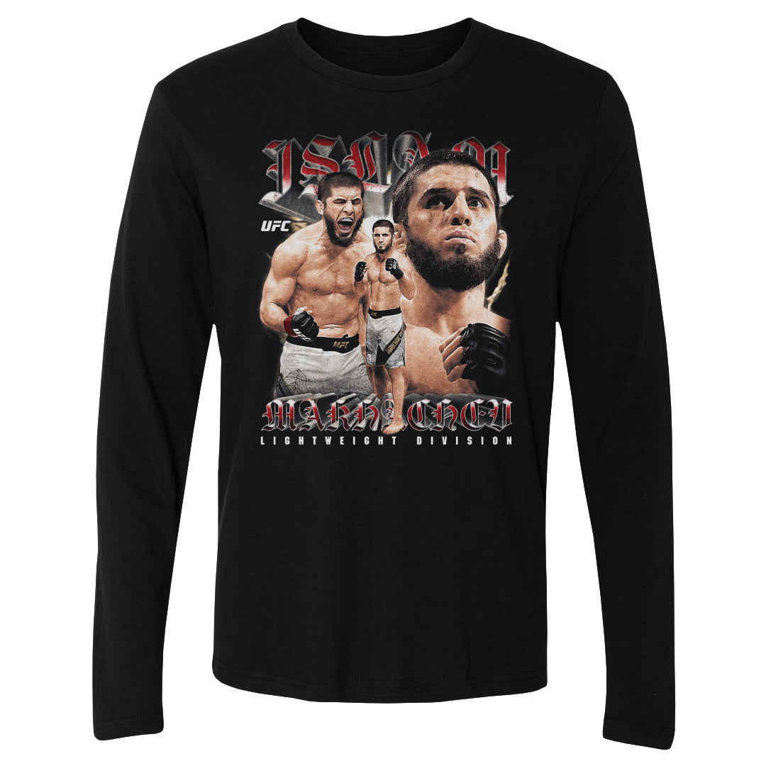 Islam Makhachev Men's Long Sleeve T-Shirt | 500 LEVEL