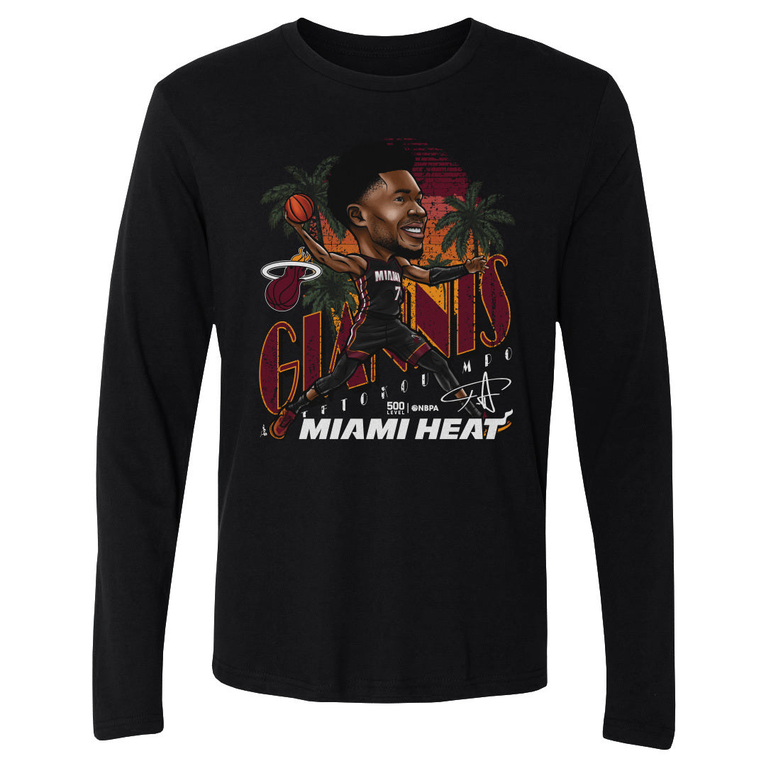 Giannis Antetokounmpo Men's Long Sleeve T-Shirt | 500 LEVEL