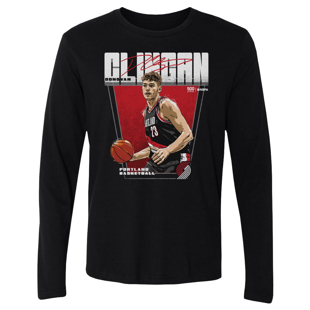 Donovan Clingan Men's Long Sleeve T-Shirt | 500 LEVEL