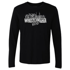 WrestleMania Men's Long Sleeve T-Shirt | 500 LEVEL