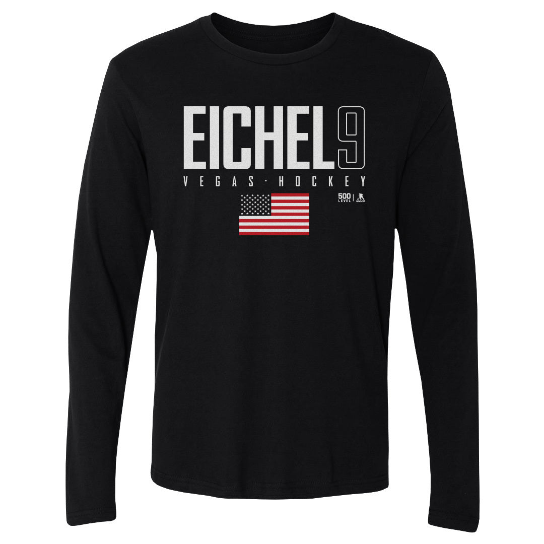 Jack Eichel Men's Long Sleeve T-Shirt | 500 LEVEL