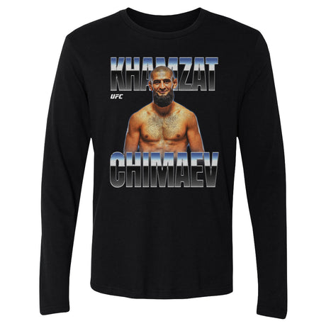 Khamzat Chimaev Men's Long Sleeve T-Shirt | 500 LEVEL