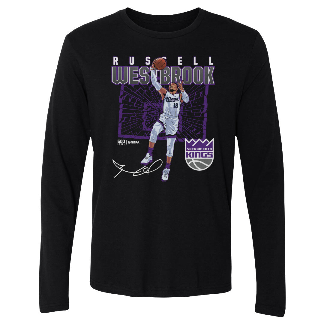 Russell Westbrook Men's Long Sleeve T-Shirt | 500 LEVEL