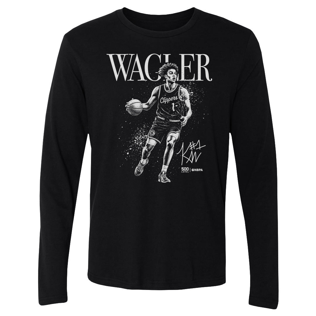 Keaton Wagler Men's Long Sleeve T-Shirt | 500 LEVEL