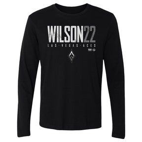 A'ja Wilson Men's Long Sleeve T-Shirt | 500 LEVEL