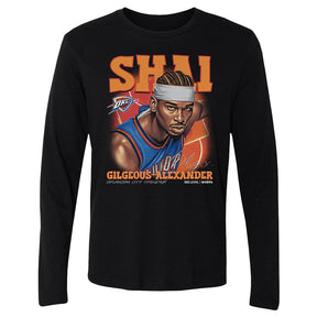 Shai Gilgeous-Alexander Men's Long Sleeve T-Shirt | 500 LEVEL