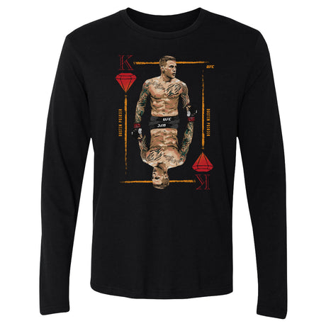 Dustin Poirier Men's Long Sleeve T-Shirt | 500 LEVEL