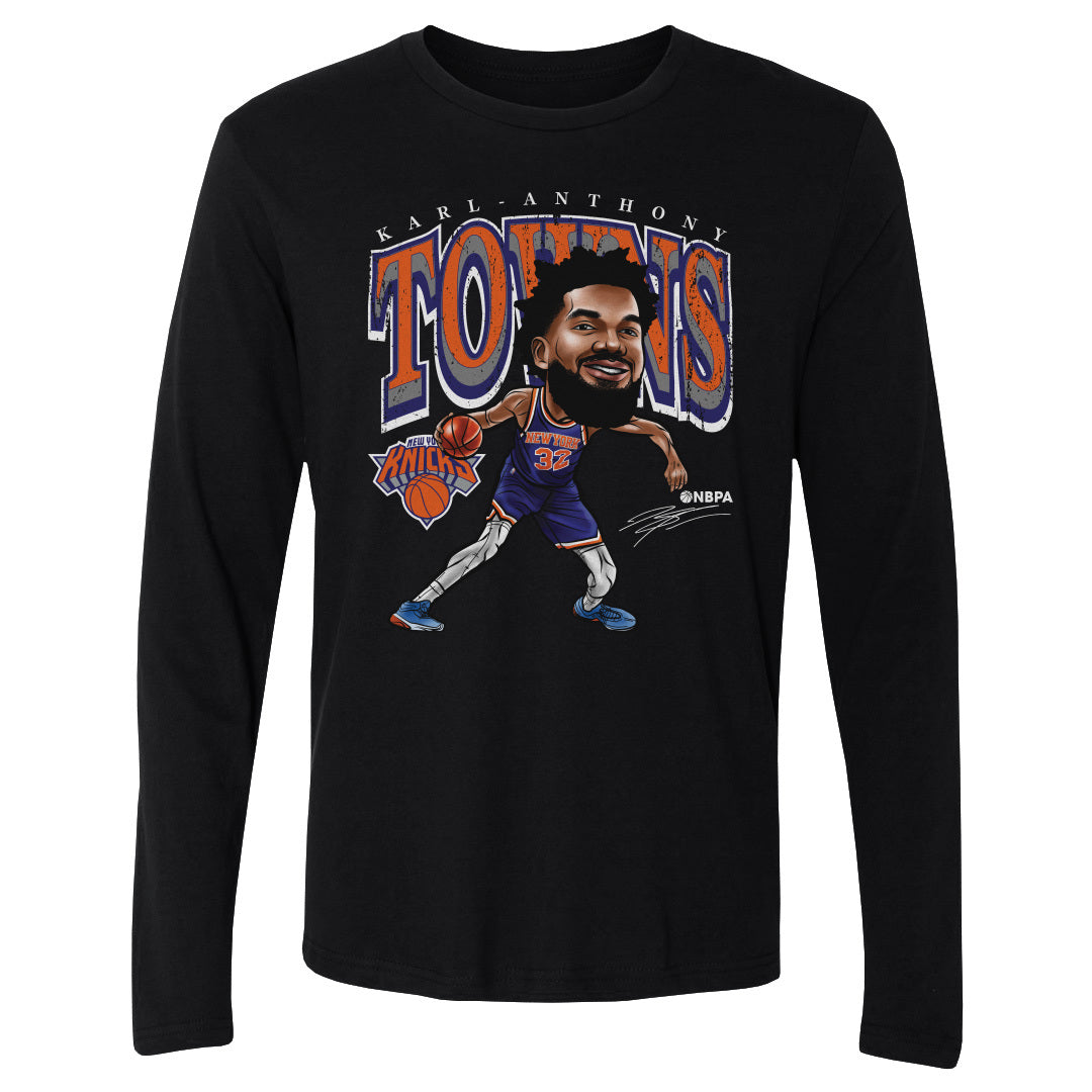 Karl-Anthony Towns Men's Long Sleeve T-Shirt | 500 LEVEL