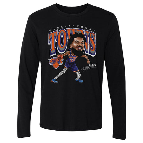 Karl-Anthony Towns Men's Long Sleeve T-Shirt | 500 LEVEL