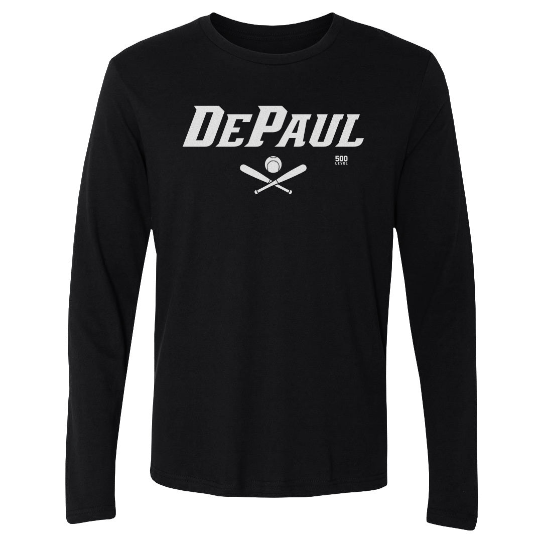 DePaul Blue Demons Men's Long Sleeve T-Shirt | 500 LEVEL