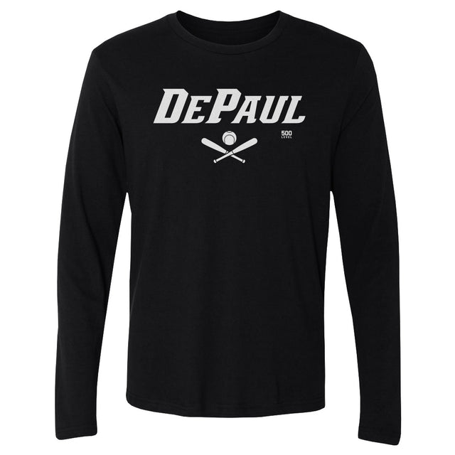 DePaul Blue Demons Men's Long Sleeve T-Shirt | 500 LEVEL