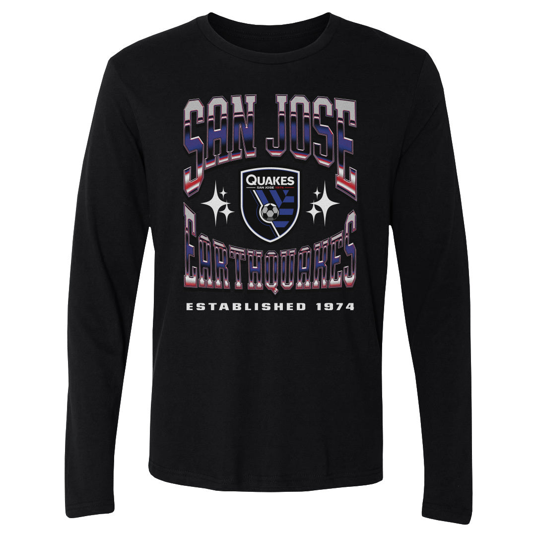 San Jose Earthquakes Men's Long Sleeve T-Shirt | 500 LEVEL