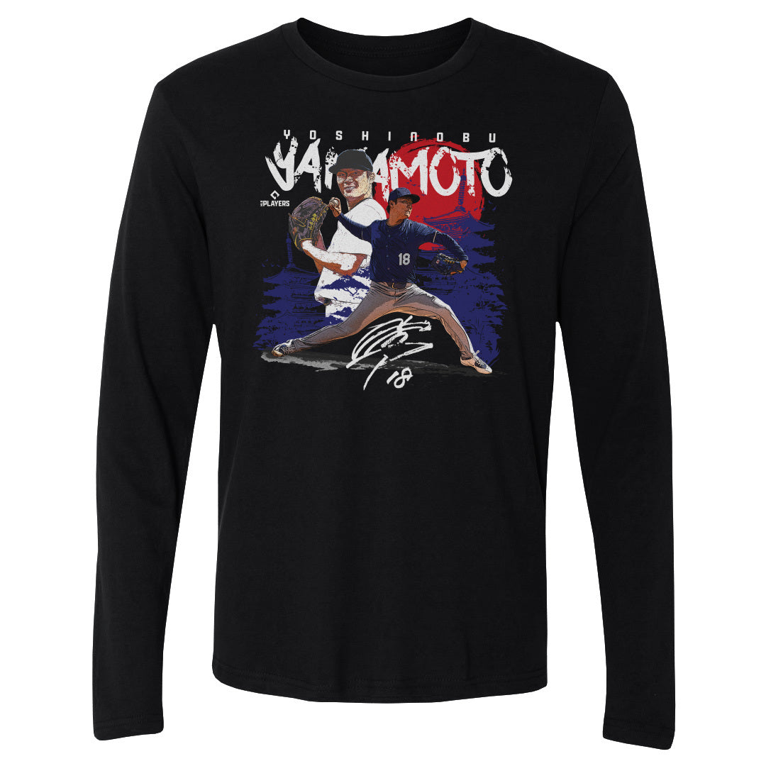 Yoshinobu Yamamoto Men's Long Sleeve T-Shirt | 500 LEVEL