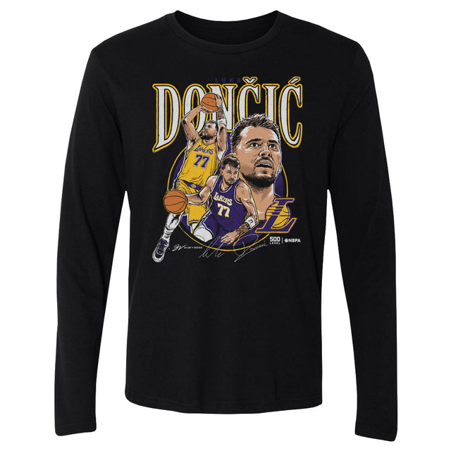Luka Doncic Men's Long Sleeve T-Shirt | 500 LEVEL