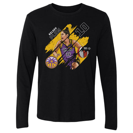 Kelsey Plum Men's Long Sleeve T-Shirt | 500 LEVEL