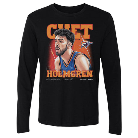Chet Holmgren Men's Long Sleeve T-Shirt | 500 LEVEL
