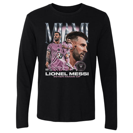 Lionel Messi Men's Long Sleeve T-Shirt | 500 LEVEL