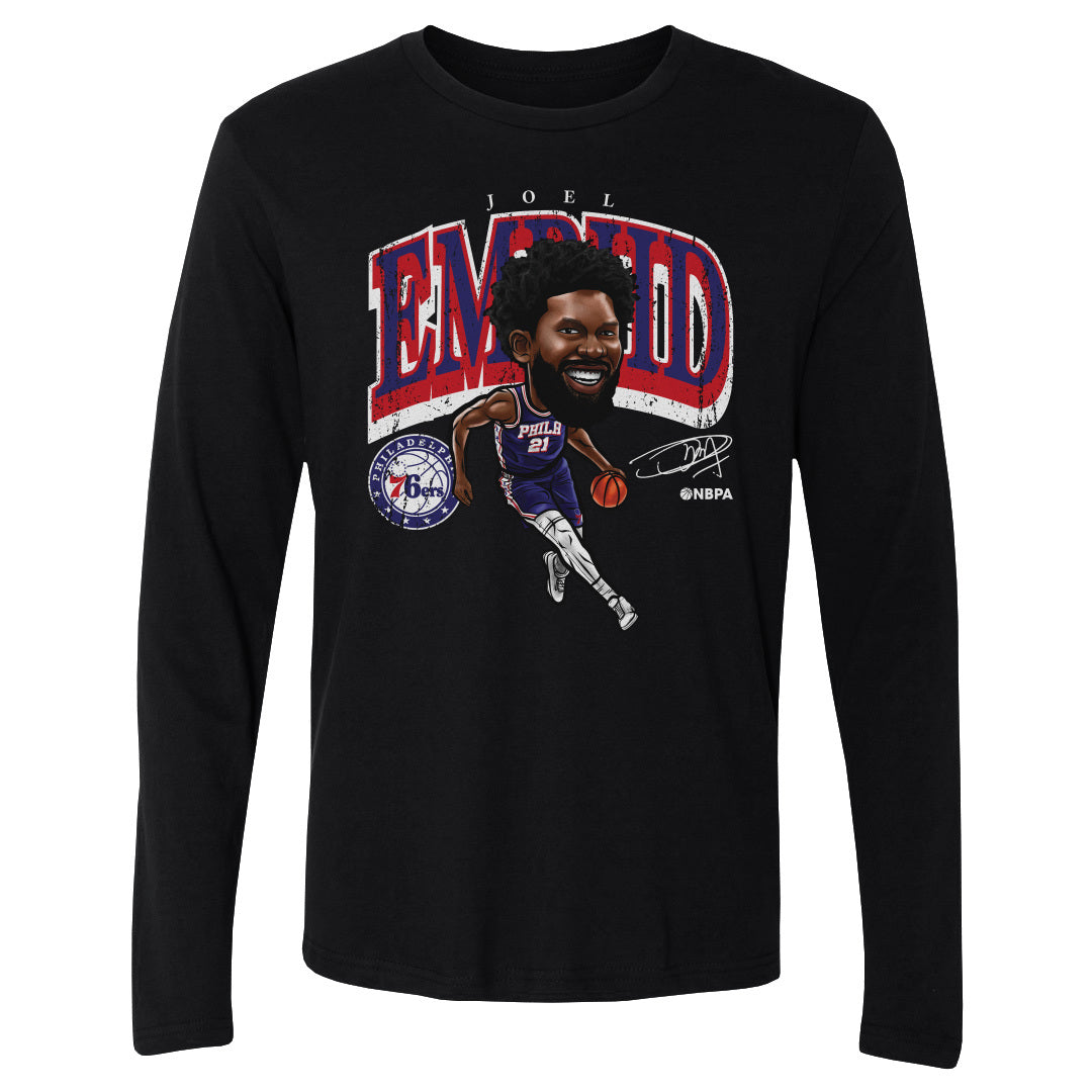 Joel Embiid Men's Long Sleeve T-Shirt | 500 LEVEL