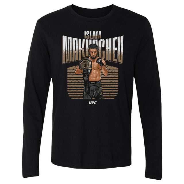 Islam Makhachev Men's Long Sleeve T-Shirt | 500 LEVEL