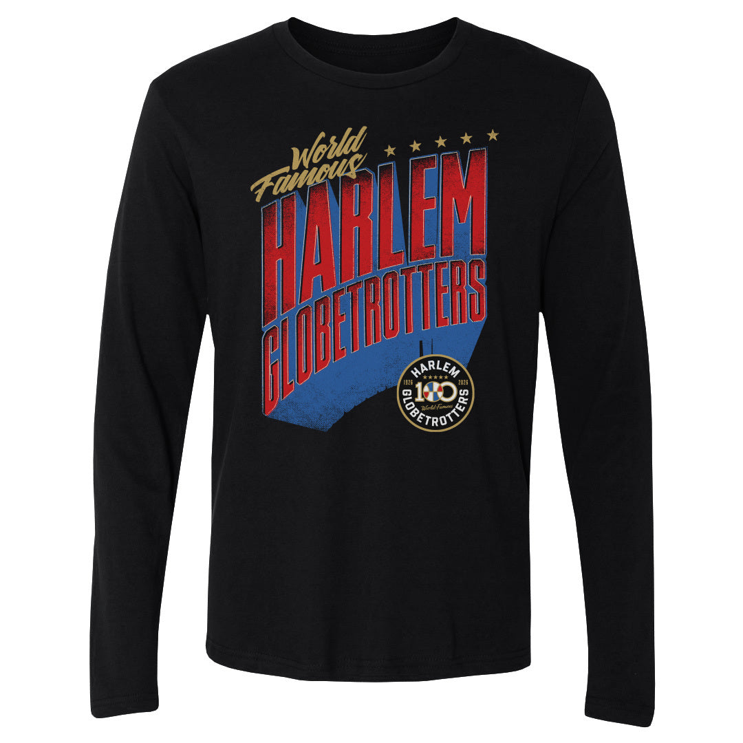 Harlem Globetrotters Men's Long Sleeve T-Shirt | 500 LEVEL