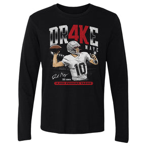 Drake Maye Men's Long Sleeve T-Shirt | 500 LEVEL