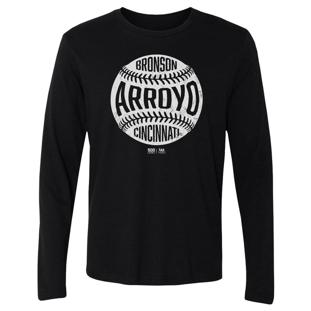 Bronson Arroyo Men's Long Sleeve T-Shirt | 500 LEVEL