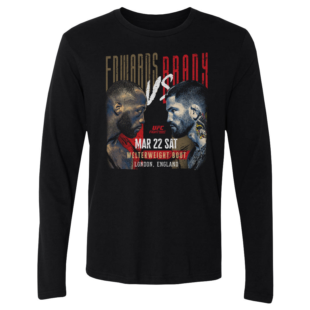 Leon Edwards Men's Long Sleeve T-Shirt | 500 LEVEL