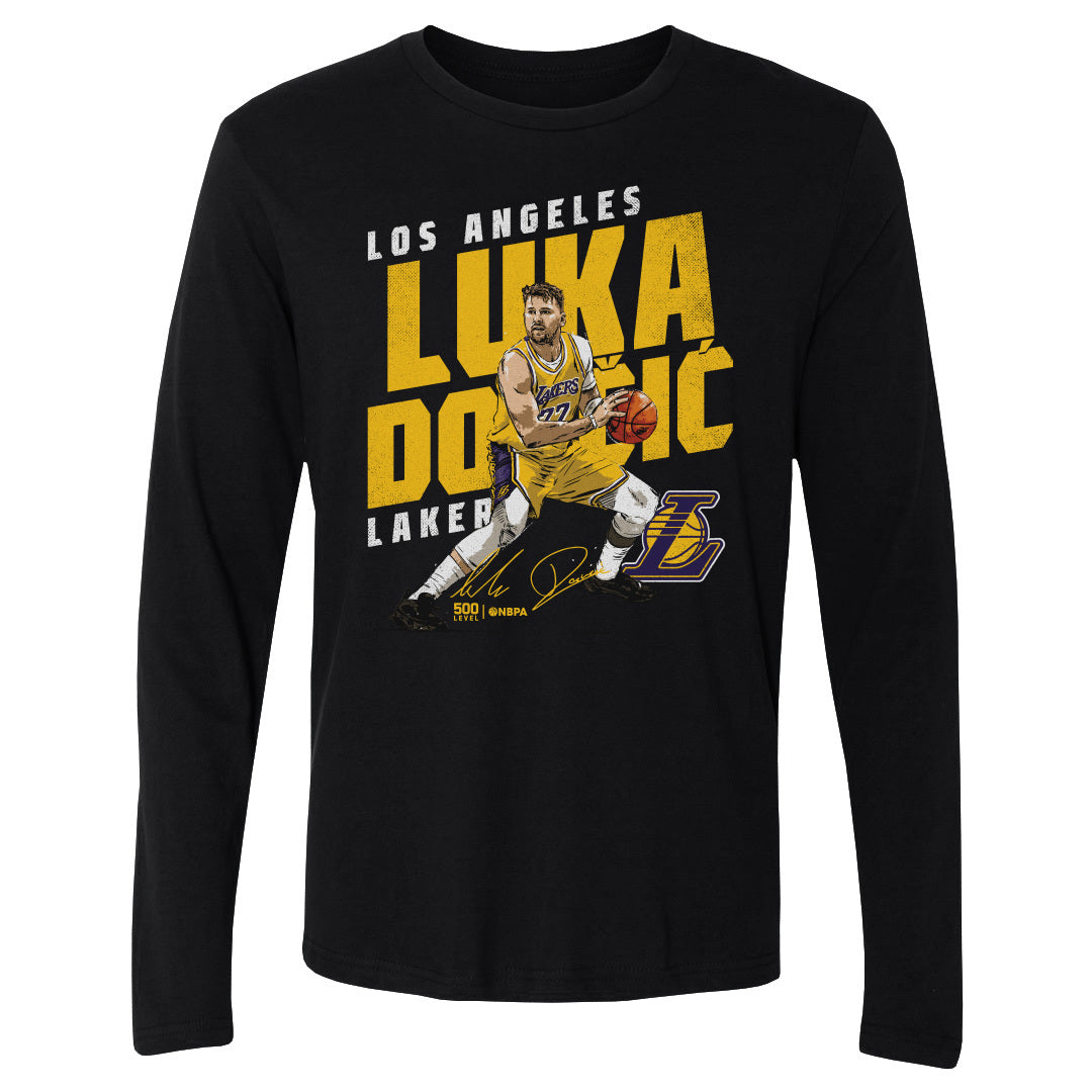 Luka Doncic Men's Long Sleeve T-Shirt | 500 LEVEL
