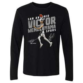 Victor Wembanyama Men's Long Sleeve T-Shirt | 500 LEVEL