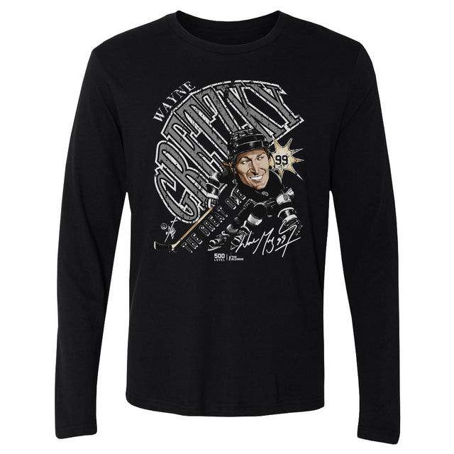 Wayne Gretzky Men's Long Sleeve T-Shirt | 500 LEVEL