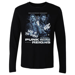 WrestleMania Men's Long Sleeve T-Shirt | 500 LEVEL
