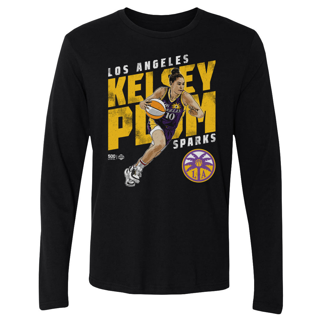 Kelsey Plum Men's Long Sleeve T-Shirt | 500 LEVEL