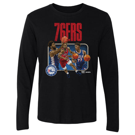 Philadelphia 76ers Men's Long Sleeve T-Shirt | 500 LEVEL