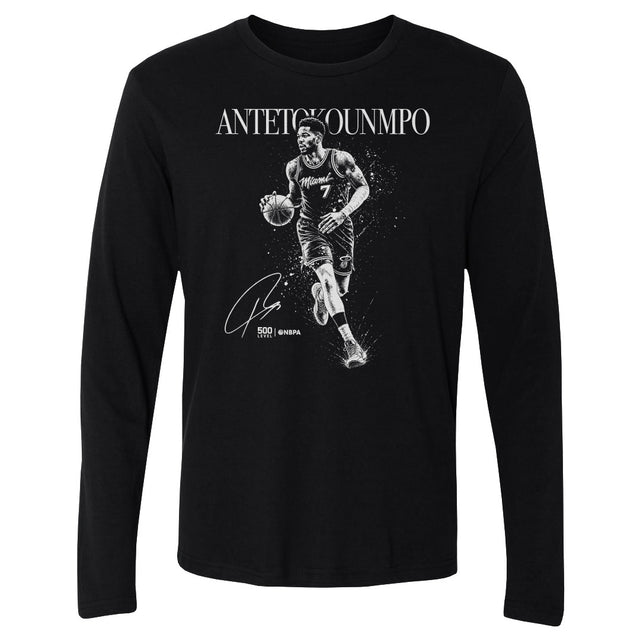 Giannis Antetokounmpo Men's Long Sleeve T-Shirt | 500 LEVEL