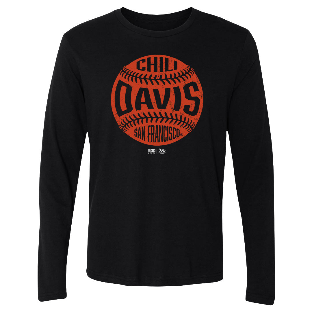 Chili Davis Men's Long Sleeve T-Shirt | 500 LEVEL