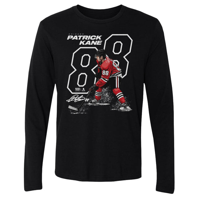 Patrick Kane Men's Long Sleeve T-Shirt | 500 LEVEL