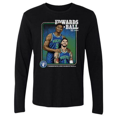 Anthony Edwards Men's Long Sleeve T-Shirt | 500 LEVEL
