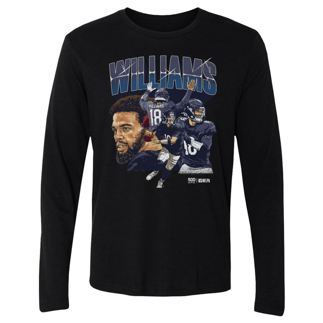 Caleb Williams Men's Long Sleeve T-Shirt | 500 LEVEL