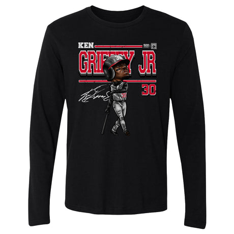 Ken Griffey Jr. Men's Long Sleeve T-Shirt | 500 LEVEL
