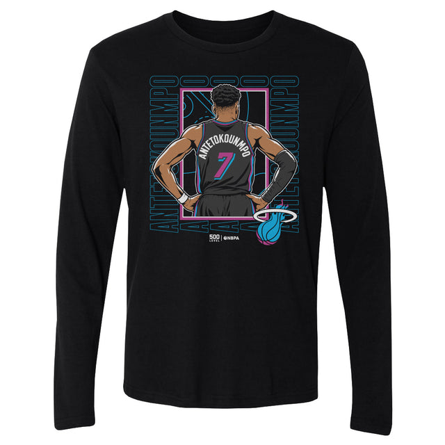 Giannis Antetokounmpo Men's Long Sleeve T-Shirt | 500 LEVEL
