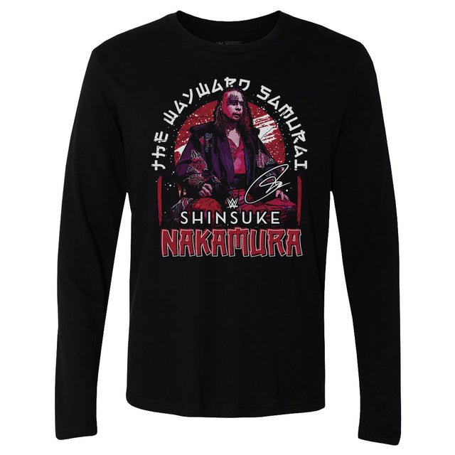 Shinsuke Nakamura Men's Long Sleeve T-Shirt | 500 LEVEL