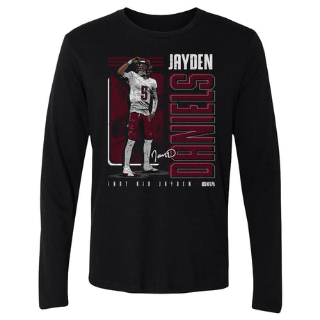 Jayden Daniels Men's Long Sleeve T-Shirt | 500 LEVEL