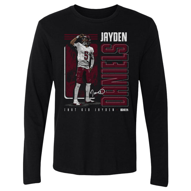 Jayden Daniels Men's Long Sleeve T-Shirt | 500 LEVEL