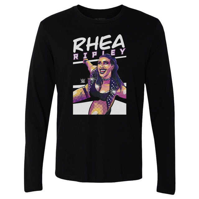 Rhea Ripley Men's Long Sleeve T-Shirt | 500 LEVEL