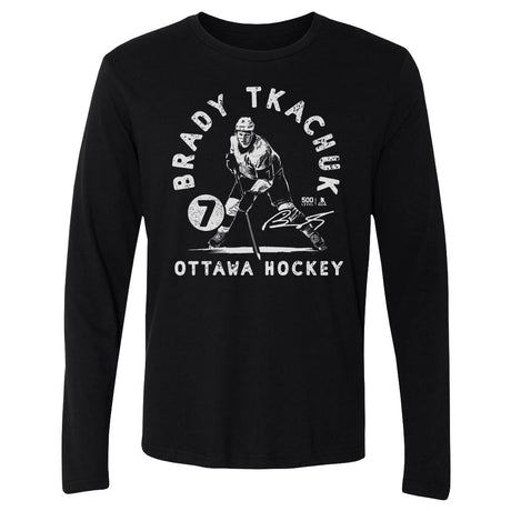 Brady Tkachuk Men's Long Sleeve T-Shirt | 500 LEVEL